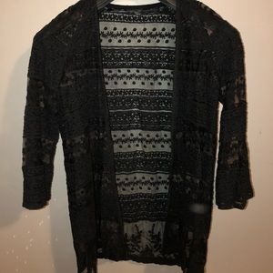 Black Lace Overthrow